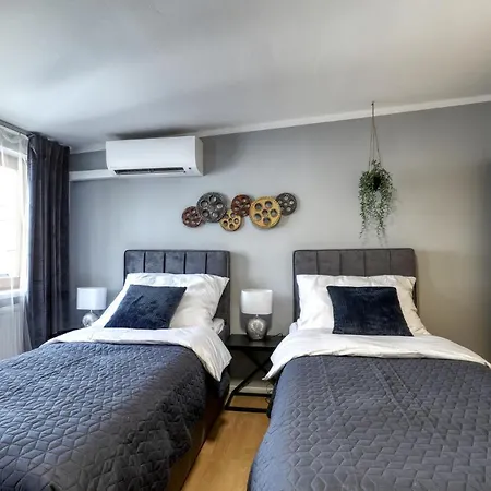 Spacious Old Town Loft For 6 براتسيلافا