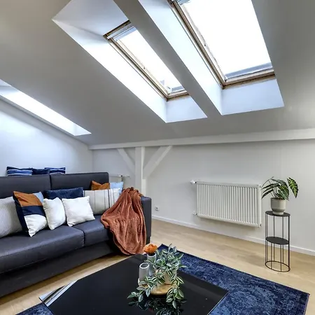 شقة Spacious Old Town Loft For 6 براتسيلافا